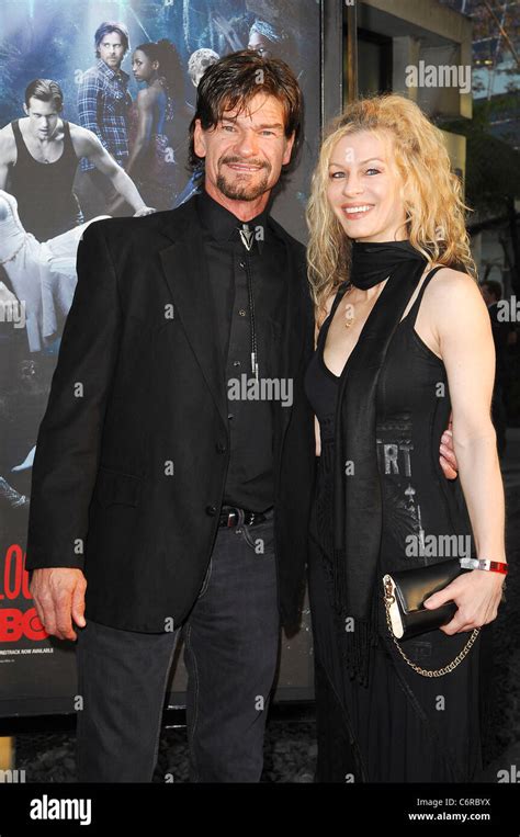 Don Swayze and wife HBO's "True Blood" Season 3 Premiere at the ...