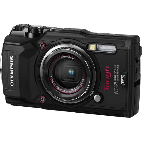 Olympus TG5 Digital Camera (Olympus TG-5 Camera Black) B&H