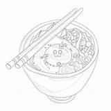 Noodles Coloring Pages sketch template