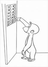 Elevator Coloring Pages sketch template