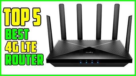 TOP 5 Best 4g LTE Router 2023 - YouTube