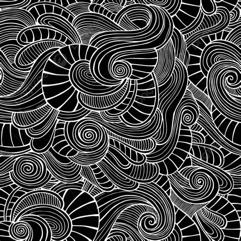 Abstract Vector Decorative Seamless Pattern Wallpaper Nature Silhouette ...