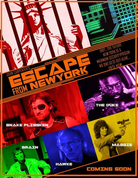 Escape From New York Poster by ScottReacher on DeviantArt