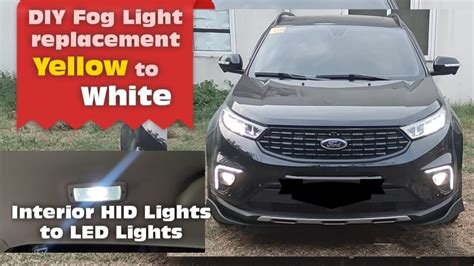 Ford Territory - Accessories | DIY fog light replacement | Interior HID Lights to LED Lights ...