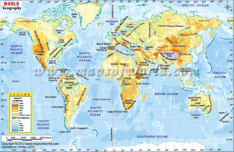 World Geography Map