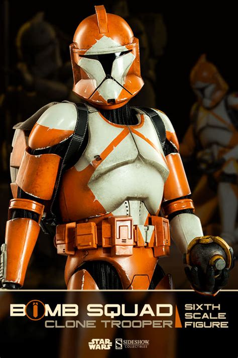 AF News: Sideshow – Star Wars Bomb Squad Clone Trooper Ordnance Specialist | Fumetteria ...