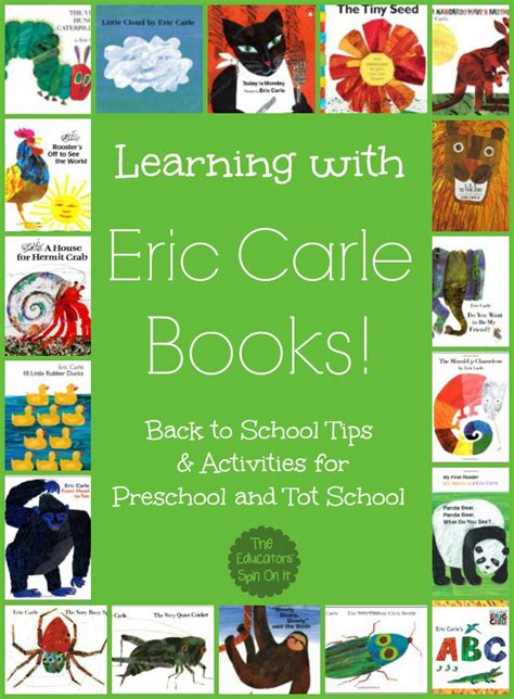 Tips for Learning with Eric Carle Books! - The Educators' Spin On It