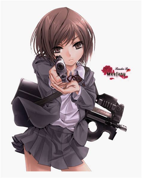 Anime Girls With Guns : Pin On Anime - Girls with guns is a subgenre of ...