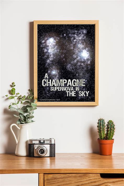 Champagne Supernova in the Sky Oasis Digital Download ONLY - Etsy