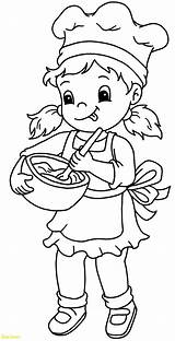 Chef Coloring Pages sketch template