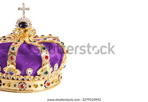 Royal Coronation Crown Isolated On White Stock Photo 2279310943 ...