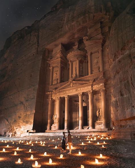 Petra at night, Jordan Travel Inspo, Travel Inspiration, Places To Travel, Places To See, Places ...