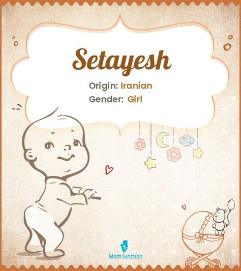 Setayesh Name Meaning, Origin, History, And Popularity | MomJunction