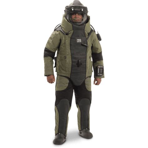 EOD Suit - EOD® 10 Bomb Suit & Helmet Ensemble - Med-Eng