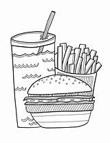 McDonalds Coloring Pages sketch template