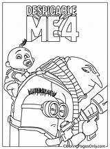 20  Despicable Me 4 Coloring Pages Free Printable PDF & Online sketch template
