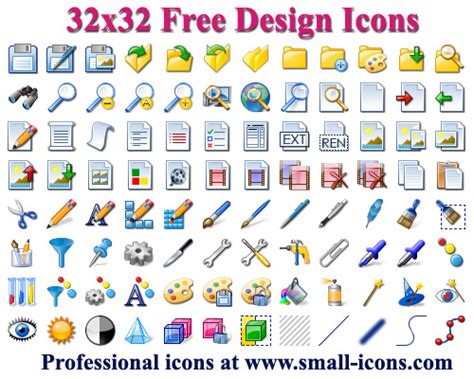 32x32 Free Design Icons - 32x32 Free Design Icons pack will instantly ...