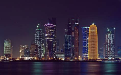 Qatar Skyline Wallpapers - Top Free Qatar Skyline Backgrounds - WallpaperAccess