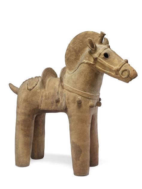 A Haniwa Model of a Horse , KOFUN PERIOD ( CIRCA 6TH CENTURY) | Christie's