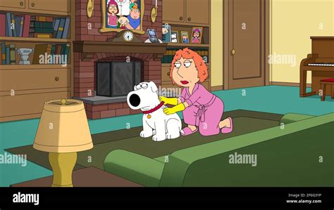 FAMILY GUY, from left: Brian Griffin aka Brian the dog (voice: Seth MacFarlane), Lois Griffin ...