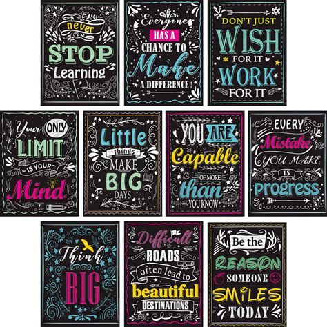 Buy Blulu Motivational s for Classroom, Inspirational Quotes s for Students Teachers Classroom ...
