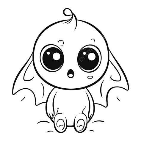 Cute Baby Baby Animal Coloring Page New Bat Coloring Pages Printable Free Outline Sketch Drawing ...