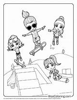100  LOL Surprise coloring pages Free PDF To Print Woo Coloring sketch template