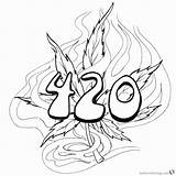 Hippie Smoking Weed Coloring Sheets Pages sketch template
