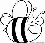 Cute bumble Bee coloring Pages Download And print For free sketch template