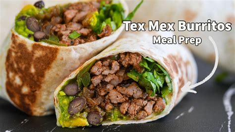 This Tex Mex Burrito Meal Prep Recipe Only Takes 30 Minutes To Make ...