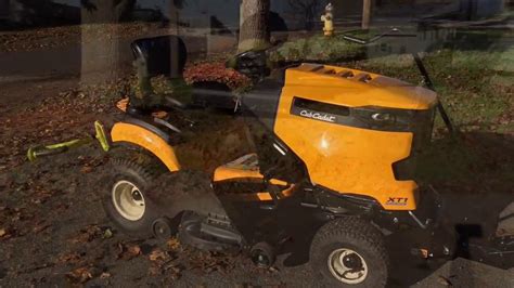 Cub Cadet XT1 mower and plow review - YouTube