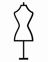 Mannequin To Print Coloring Page  Free Printable Pages For Kids sketch template