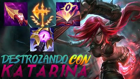 💥DESTROZANDO CON KATARINA💥Build Kata S11 - YouTube