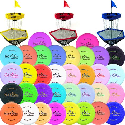 Disc Golf Equipment Bundle Beginner Disc Golf Groups all ages