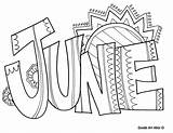 Month Of June Clip Art Black And White sketch template