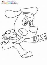 Sheriff Labrador Coloring Pages sketch template