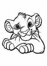 Little Simba Lying Down coloring page  Download Print Or Color Online sketch template