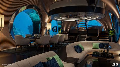 U-Boat Worx Releases Interior Design for their Nautilus Yacht Submarine ...