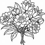 Coloring Flower Bouquet Images  Free Download On Freepik sketch template