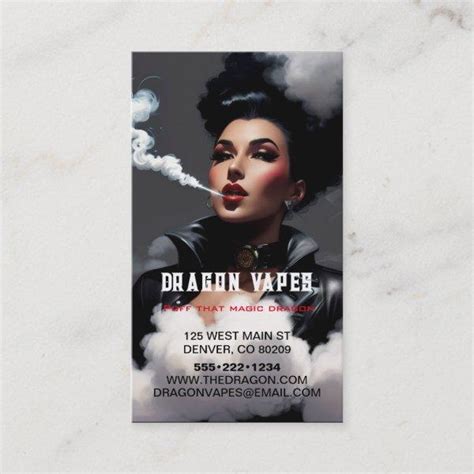 Browse Vapor Themed Business Cards – Card Bee