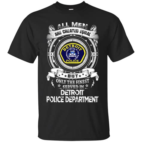 Detroit Police Department Men Shirts - Teesmiley