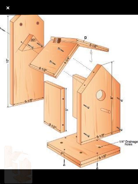 Free Printable Birdhouse Plans