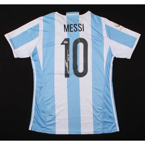 Lionel Messi Signed Argentina Jersey (PSA LOA) | Pristine Auction