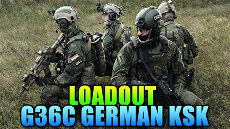 Battlefield 4 Loadout G36C German KSK - YouTube