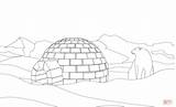 Igloo coloring page  Free Printable Coloring Pages sketch template