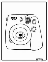 28 Camera Coloring Pages Free PDF Printables  Simply Love sketch template