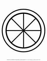 Wheel Coloring Page  Planerium sketch template