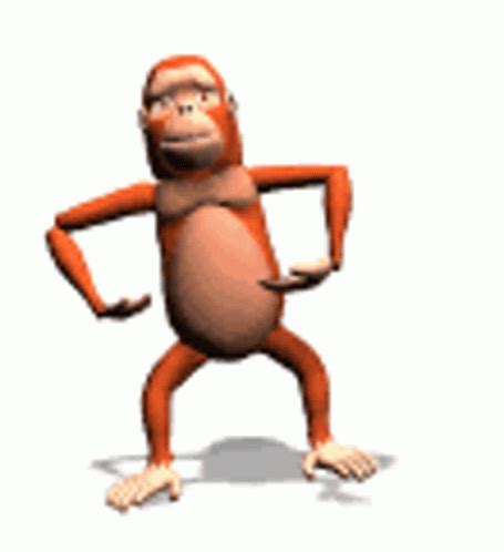 Weird Dancing Monkey GIF | GIFDB.com