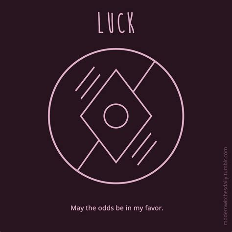 SIGIL ~ LUCK New sigil! I’ve been really busy... - Modern Witches Daily.