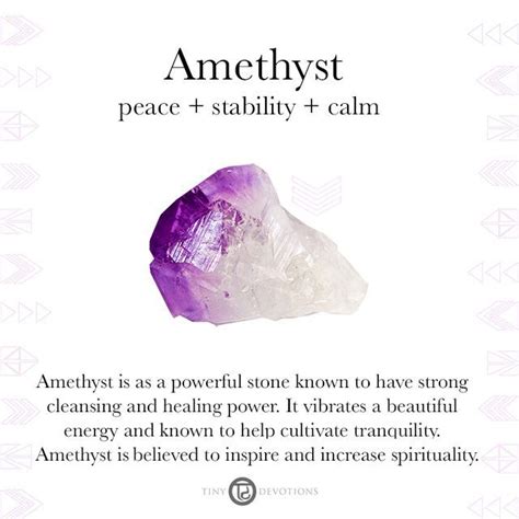 Amethyst | Gemstones & Sacred Materials | Tiny Devotions | Mala Beads | Crystals, Amethyst ...